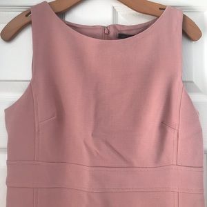 Brand New Ann Taylor Baby Pink Midi Dress Size 8